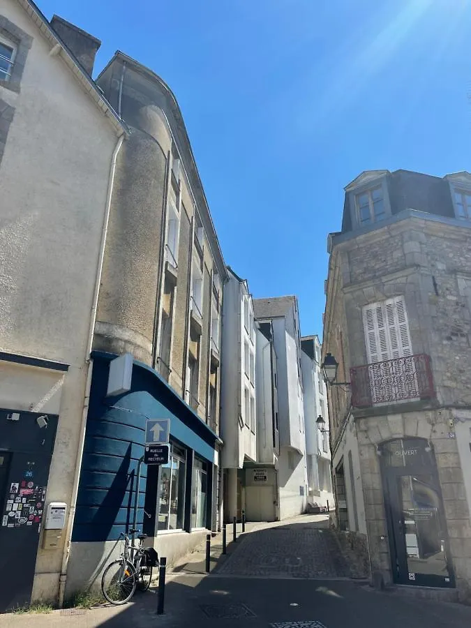 Mamzelle Toutapie, Studio Quartier Historique De Vannes Proche Gare France